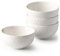 NUTRIUPS 4.3'' Dessertschalen 4er Set, Kschüssel set Keramik-300ml, Müslischüsseln - 10 oz Kleine Porzellanschüsseln für Snack, Dessert, Reis