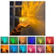 Wave Lampe Farbwechsel,Angebote des Tages Heute,Wasserwellen Lampe,16 Farben Rotierende Dynamische Wellen Deckenprojektion Stimmungslicht Holzsockel mit Fernbedienung Mini Polarlichter Nordlicht Lampe