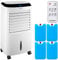MONZANA® Enfriador de Aire Portátil Ventilador Climatizador Humidificador 4en1 Tanque 10L Control Remoto