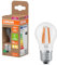 Osram LED-Lampe in klassischer Miniballform, mit dekorativem LED-Filament, Energieeffizienzklasse A, E27, 1.2 W, 255 lm, 2700 K, warmweiß. Ohne Aufwärmen, sofort 100% Licht.