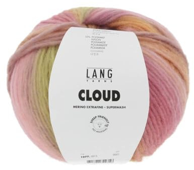 Lang Yarns Cloud 1077.0015 - rosa/orange/Lime