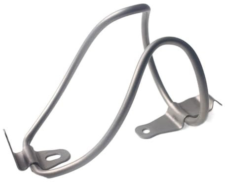 LUOKEKE Bike Bottle Holder Titanium Alloy Bicycle Water Bottle Holder Road Mountain Bike Bottle Cage Ultralight Cycling Drink Cup Holder Bicycle Equipment Cycling Water Bottle Cage(1pc Gray)