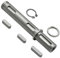 25mm Einzel Doppel Dual Ausgang Welle Fit NMRV RV 050 Schneckengetriebe Minderer Getriebe for CNC Graveur Router Drehmaschine(Single Shaft)