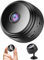 Mini Hidden Spy Camera Wireless Full HD 1080P with Audio, Motion Detection, Night Vision, 150° Wide Angle, Magnetic Mount, Baby Monitor, Security Camera for Indoor/Outdoor Use
