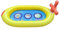 Piscine Gonflable, 180 Cm X 100 Cm X 54 Cm, Pataugeoire Rectangulaire en Forme De sous, Fontaine Gonflable D'extérieur, Adaptée Aux Fêtes Aquatiques Estivales pour Adolescents Et Adultes (boîte