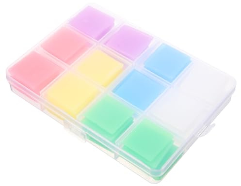 BEBEMOKO 96 Stück Teiliges DIY Diamond Drawing Klebe knetset Farben Pro Wasserfester Silikon kleber für Diamantmalerei Vielseitig für Kreuzstich Nagelkunst und Handy Dekoration Geeignet