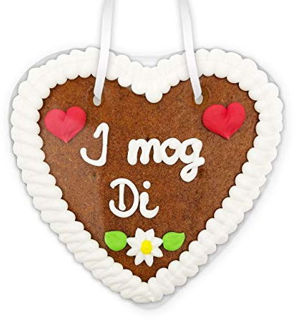 Lebkuchenherz, 14cm - I mog Di