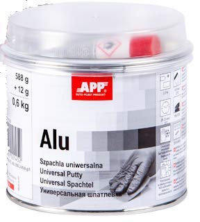 Mastic aluminium 600 grs+durcisseur