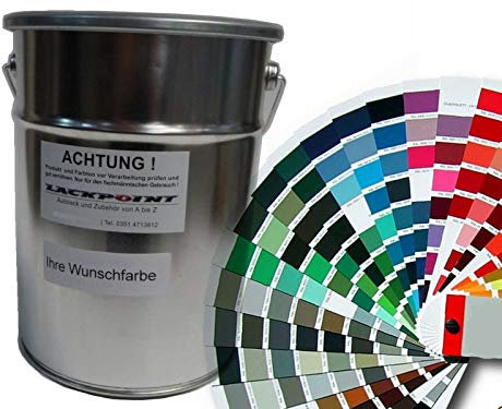 Lackpoint Spritzfertiger Autolack in Ihrer Wunschfarbe Metallic und Uni Farben (1 Liter)