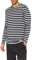 Urban Classics Men's Regular Stripe Ls T Shirt, White Black, L UK