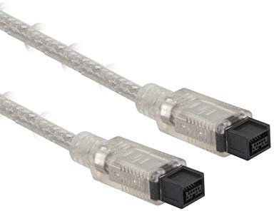 Câble FireWire 800 9 broches vers 9 broches IEEE 1394B pour Mac et PC Noir 1 m