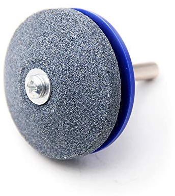 Llzzy Affilacoltelli per Affilare la Lama del Tosaerba Universale Multi-Sharp Rotary Tosaerba Affilare per Trapano a Mano Trapano Elettrico Blu