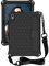 Chstls Lenovo Tab M10 / Smart Tab M10 / Tab P10 / Tab E10 / Tab 4 10 / Tab 4 10 Plus Tablet Case, Anti-Drop Shockproof Protection Cover with Shoulder Strap + Hand Strap for Lenovo 10.1 - Black+Black