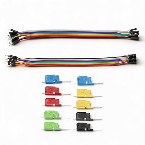 SDK08 Testclip, ultrakleiner Clip Chip Fußclip Micro IC Klemme für SOIC TSSOP TSOP SSOP MSOP PLCC QFP TQFP LQFP SMD IC Test Chip