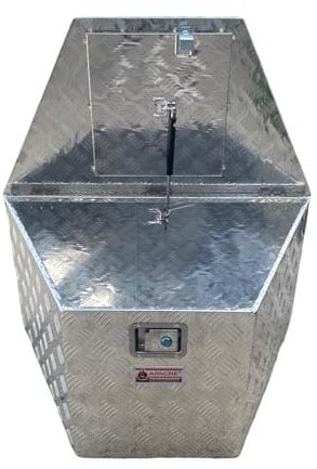 Apache 154L Aluminium Tool Box Lockable Heavy Duty Storage Truck Box Case Organiser