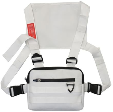 Maizoon Outdoor Brusttasche Multi Pocket Sport Rucksack mit Handyhalter Geeignet für Training Radfahren und Wandern, violett, Kompakt