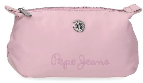 Pepe Jeans Corin Beauty case rosa 20,5 x 11,5 x 7,5 cm Poliestere e PU by Joumma Bags, Rosa, Taglia unica, Trousse
