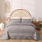 Tokokimo Tagesdecke 220x240 Bettüberwurf Boho - Decke 3 teilig Doppelbett Gesteppt Bettdecke Mikrofaser Couchdecke überwurf - mit 2 Kissenbezug 80x80cm für Schlafzimmer als Sofaüberwurf