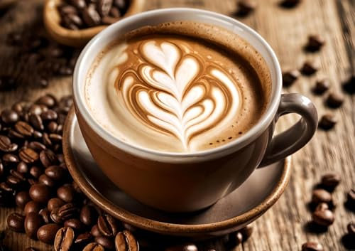 CALVENDO Poster 42,0 x 29,7 cm Querformat Cappuccino| Bilder, Kunstdruck, Wandbild, Wanddeko, Prints ohne Rahmen