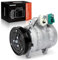 Frankberg Compresor de aire acondicionado con embrague Gasolina Compatible con Getz TB 1.1L (46 KW/63 PS) 2002-2005 Getz TB 1.1L (49 KW/67 PS) 2005-2009 977011C100incl. aceite premezclado