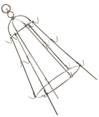 Mipcase Étagère Suspendue pour Barbecue en Acier Inoxydable