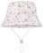 Fenfang Sombrero de Sol Verano Bebés, Gorro Pescador Playa Algodón Niñas Niños, Unisexo Sombreros ala Ancha UV Protección Exteriores Viajes 1 2 3 4 Años (2-4 Años, Flor Rosa)