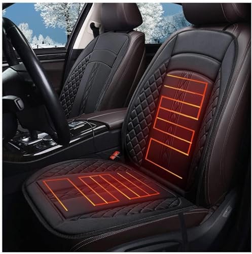 WXJHNYBS Autositzauflage Vordersitze, Winter Sitzpolster Auto Bequemer Auto Equipment Autositz 1 Stück