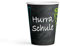 Amscan 9904414 - Becher My School Start, Fassungsvermögen 250 ml, Papierbecher, Schule, Einwegbecher