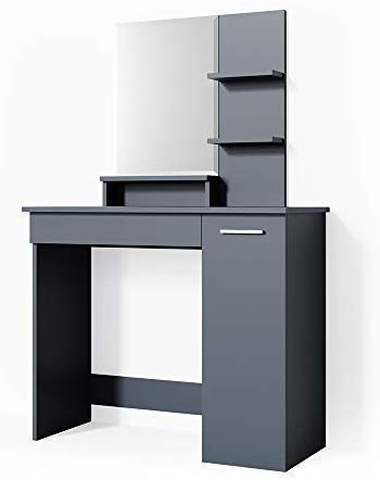 Vicco Schminktisch Julia, Anthrazit, 90 cm