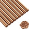 11mm 15 Stücke Klebe Pistole Siegellack Wachs Sticks für Retro Vintage Wachs Siegel Stempel und Brief, Ideal für Hochzeit Einladungen, Karten Umschläge, Schneckenpost, Geschenk Verpackung (Rot Kupfer)