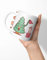 BLAK TEE Funny Christmas Tree Watering Human HandPorcelain Coffee and Tea Mug 330 ml