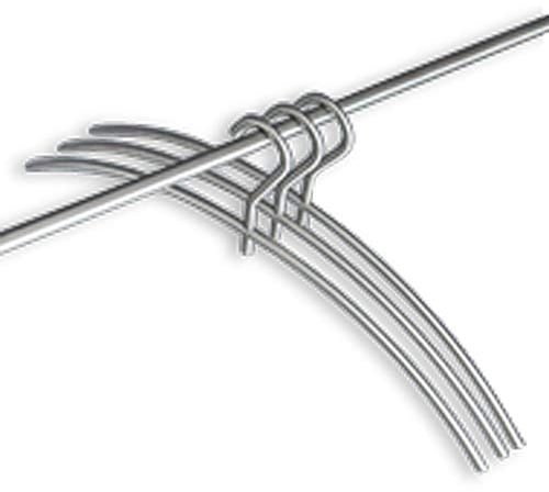 Kleiderbügel-Set drehbar 3 Stück, Edelstahl matt gebürstet, rutschfest, Designer-Garderobenbügel, Premium Jackenbügel, hochwertig, Metall rostfrei, langlebig, 100% Made in Germany - PHOS Design