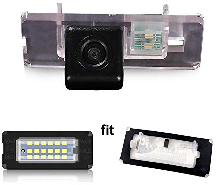 Auto Umkehrkennzeichen Lichtkamera für Mini Cooper Kombilimousine R55 R56/Convertible Cabrio R52 2009-2013Bj/Cabriolet R57 2009-2016Bj/Coupe R58 2011-2015Bj/Roadster R59 2012-2015Bj (7022=73 * 31mm)