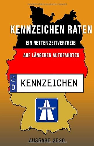 Kennzeichenratespiel für die lange Autofahrt: Deutsche Kfz-Kennzeichen Liste mit Städten und Landkreisen