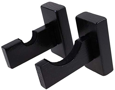 - Bate de béisbol de Madera, Soporte de Pared, Color marrón, Color, tamaño Medium