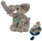 EcoBuddiez - Elefant von Deluxebase. Großes 30cm weiches Plüschtier aus recycelten Plastikflaschen. Umweltfreundliches kuscheliges Geschenk für Kinder und süß Stofftier für Kleinkinder.