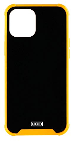 JCB Toughcase iPhone 12 6.1 Black & Yellow Shockproof Protective Mobile Phone Case