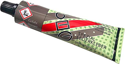 Telliswelt Lederkleber 60g Kleber für Schuhe Taschen Klebstoff für Leder