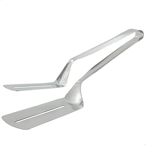 Pinza per barbecue premium pinza per bistecca pinza per hamburger - pinza per griglia multiuso in acciaio inossidabile adatta per bistecca fritta, carne di hamburger, pesce fritto
