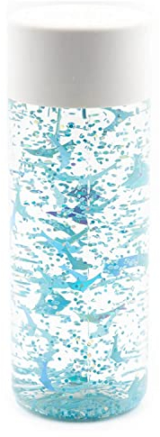 L'atelier gigogne Bouteille sensorielle Dauphins | Favorise l'éveil, l'attention, l'imagination et l'observation | Facilite l'endormissement