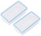 Annadue Battery Storage Box Organizer, Battery Storage Case Stores 2PCS 18650 Battery, Waterproof Batteries Protector Cover, Made of Durable Plastic in a Slim Design, Great for Kitchens Home Offices