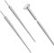 PunkTracker 14g/16g/18g/20g ASTM F136 Titan Piercing Kit Taper Insertion Pin für gewindelose Push In Tragus Helix Lippe Nase Helix Piercing Schmuck Knorpel Ohrringe Labret Studs Nasenstecker Stretcher