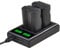 PowerTrust 2Pcs NP-W235 Battery and Charger Compatible with Fujifilm X-H2S, GFX100S, X-T4, X-T5, GFX 50S II Camera
