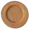 LOVIVER Rattan Charger Plate Rattan Fruit Tray Multipurpose Sundries Pantry Organizer Decorative Bridal Party Food Snack Serving Tray