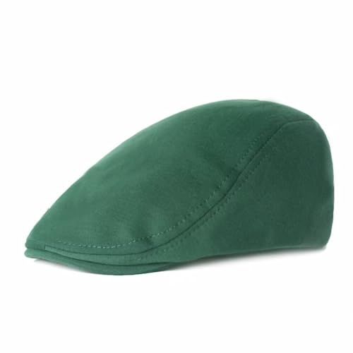 Plancholo Herren Schiebermütze Newsboy Ivy Hut Herren Reise Urlaub Hut Cabbie Driving Hat, grün, Einheitsgröße