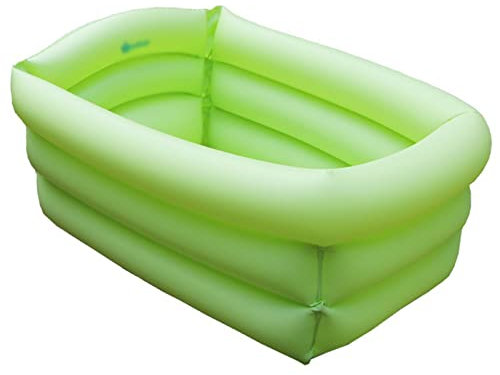YYUFTTG Piscina Fuori Terra 65 * 45 * 30 cm Verde Piscina Gonfiabile Vasca da Bagno Pieghevole Piscina Piscina Forniture for la casa