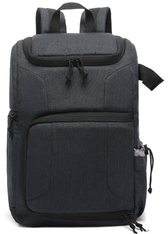 Mochila para Cámara Wesoke Estuche para Cámara Profesional para Cámara DSLR/SLR sin Espejo, Mochila Fotográfica con Compartimento para Computadora Portátil y Soporte para Trípode