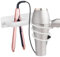 YUET Hair Dryer Holder Wall Mounted Spiral Shelf Rack Stand Hanger Straightener Organizer Storage Blow Bathroom with Three Hooks Professional Aluminum White