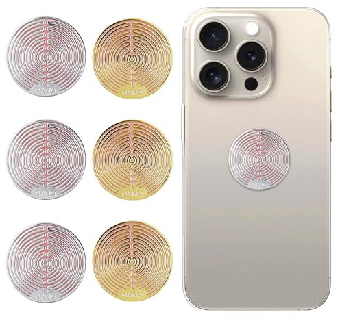 6 Stück Aufkleber für Handy,Aufkleber Schutz,Blockieren Sie Effektiv Die Elektronischer Produkte,Geräte für Handy, Laptop