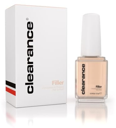 Nail Filler 15ml by Clearance – Ridge Filler & Base Coat | Smooths, Strengthens & Extends Wear